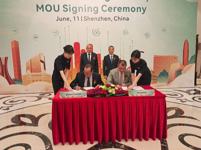Sonatrach signe un accord de partenariat stratégique avec Huawei - Réveil d'algérie