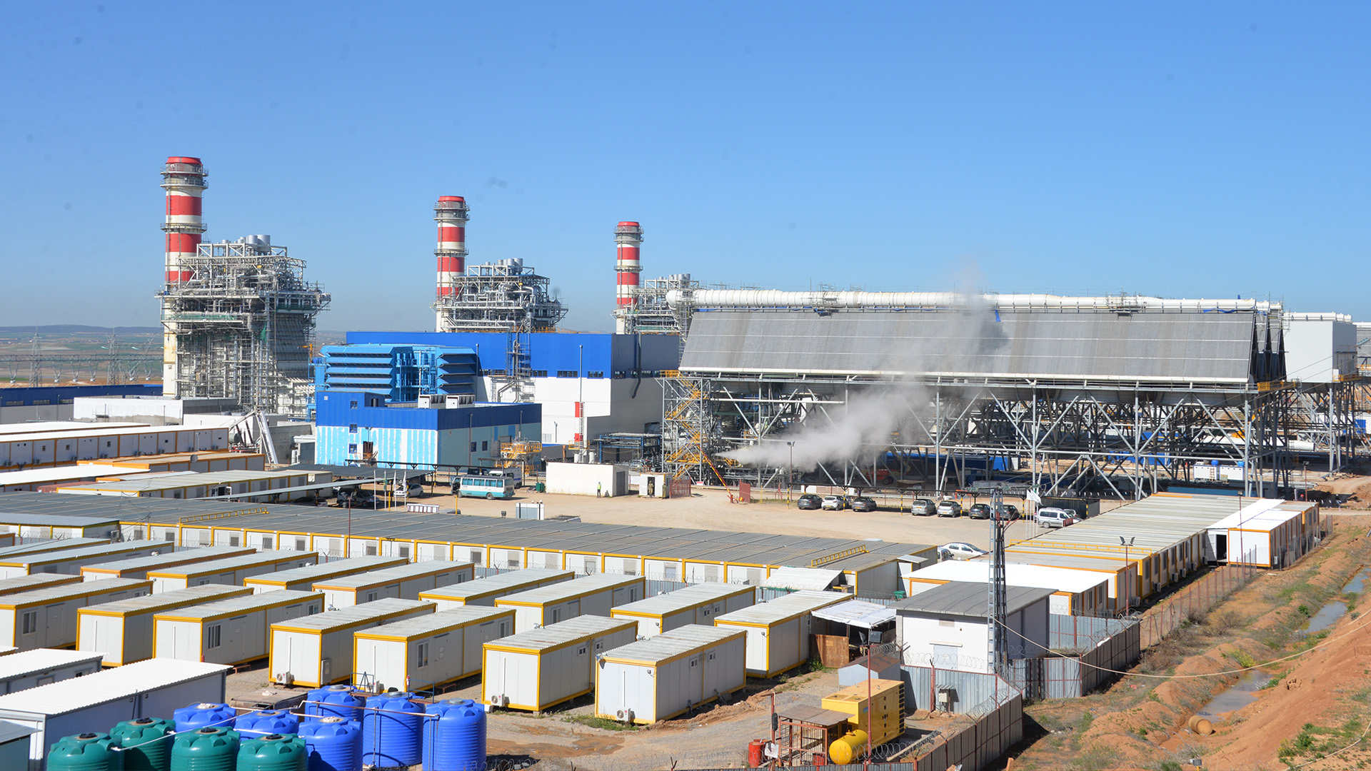 Mise en service de la plus grande centrale électrique d’Algérie - Réveil d'algérie
